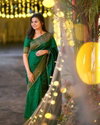 SF 648 Lichi Silk Designer Party Wear Sarees Wholesale Clothing Suppliers In India